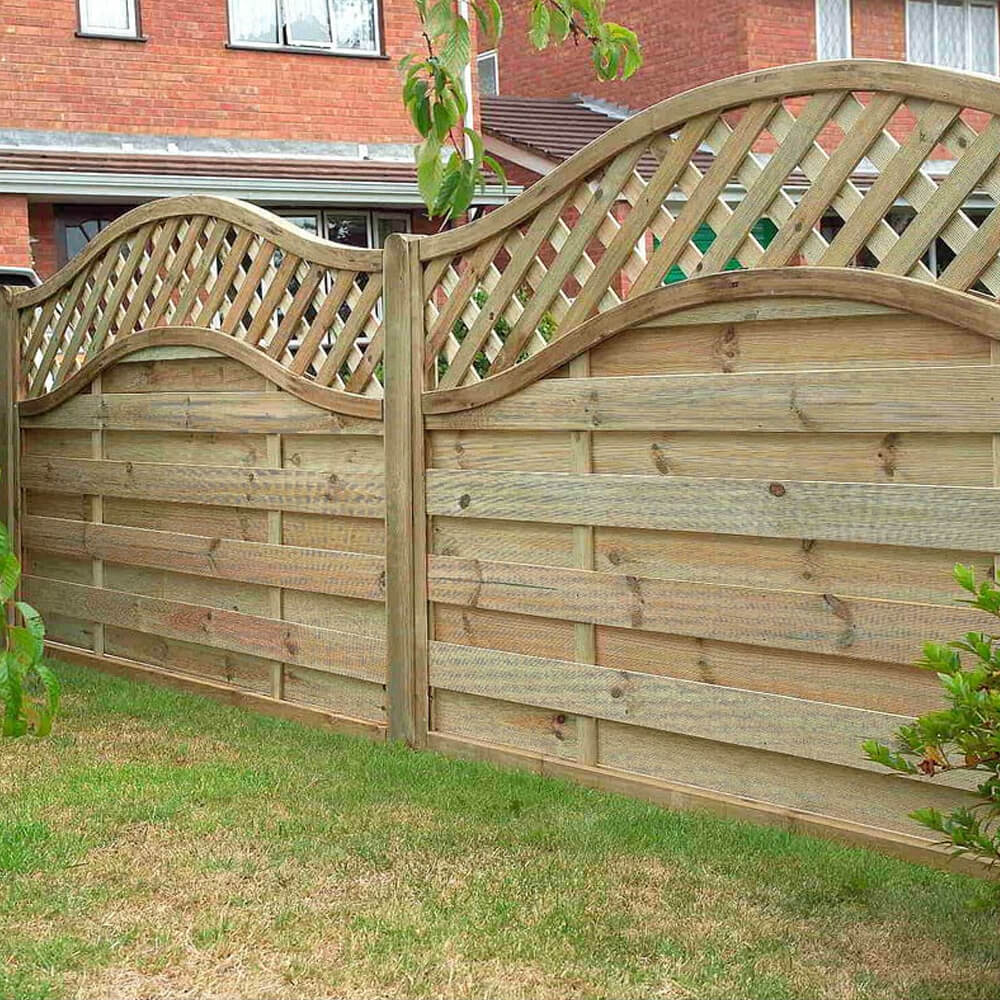 Elite St Meloir Fence Panel 1800 x 900 (6ft x 3ft Approximate)