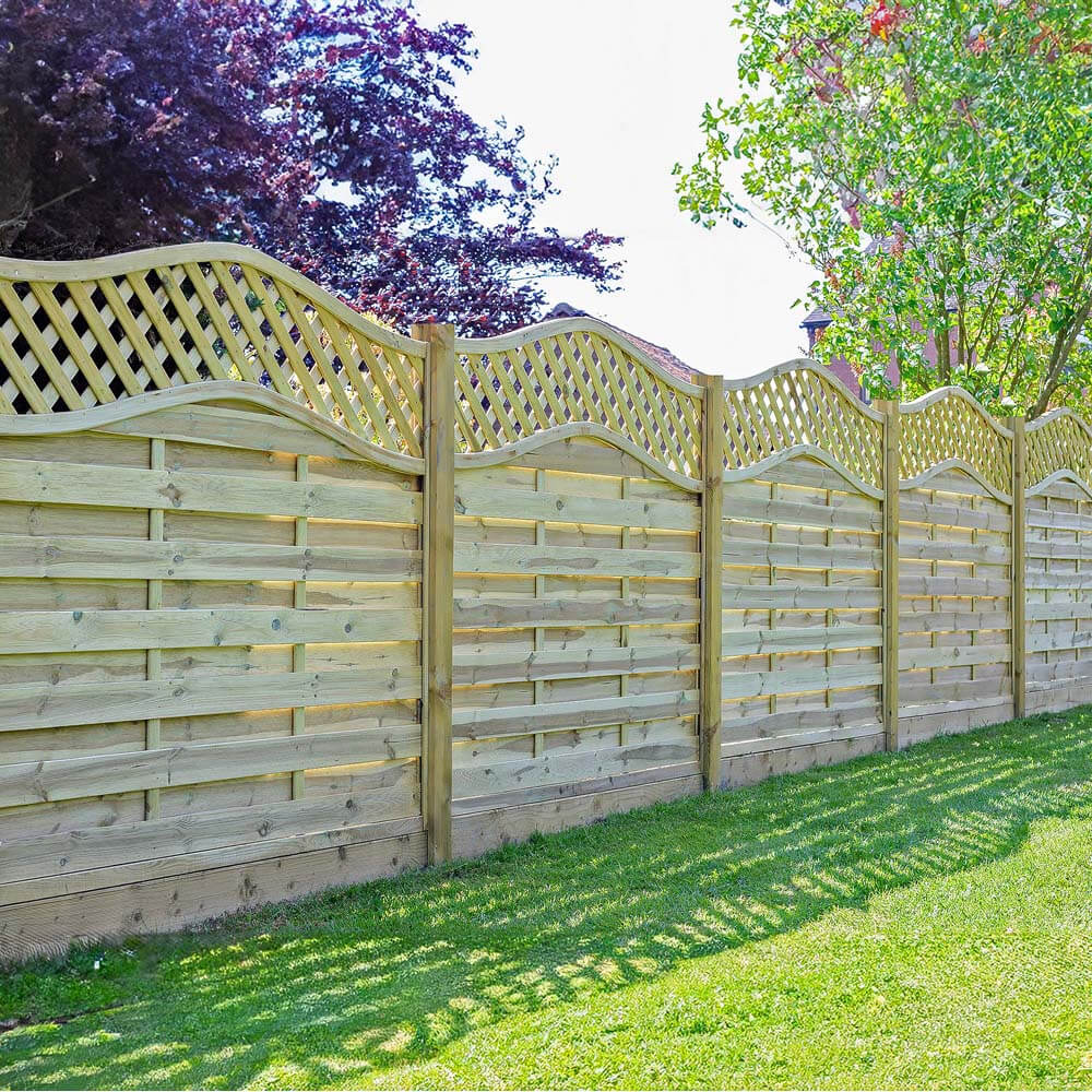 Elite St Melior Fence Panel 6ftx5ft
