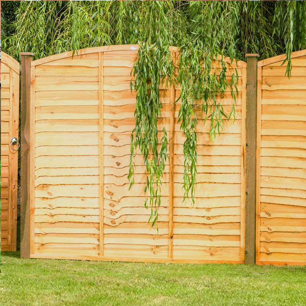 Bow Top Fence Panel 6ftx5ft