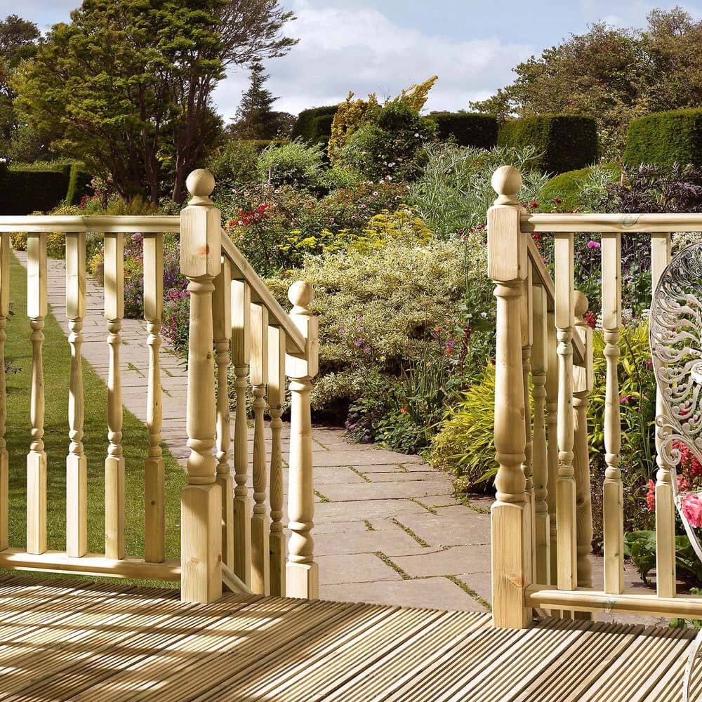 Deck Spindle Colonial 41x41mm