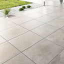 Eatons Paget 450X450x35mm Grey Natural Smooth Paving Slab Flag