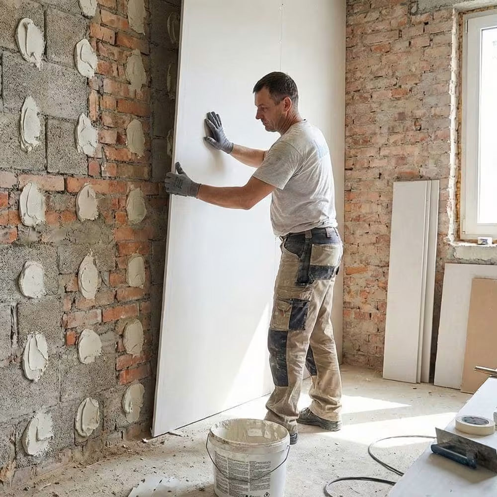 Square Edge Standard Wallboard Plasterboard - 12.5mm x 1200mm x 2400mm 8x4