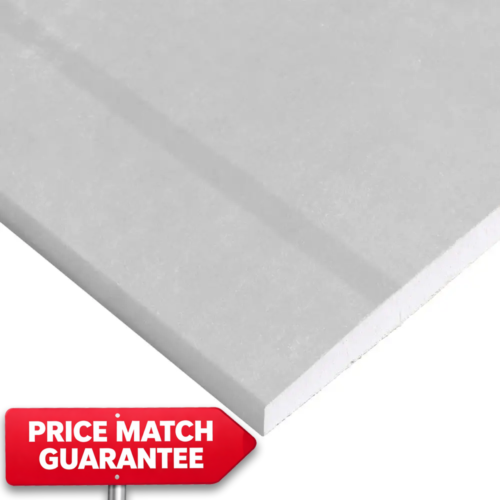 Square Edge Standard Wallboard Plasterboard - 12.5mm x 1800mm x 900mm 6x3