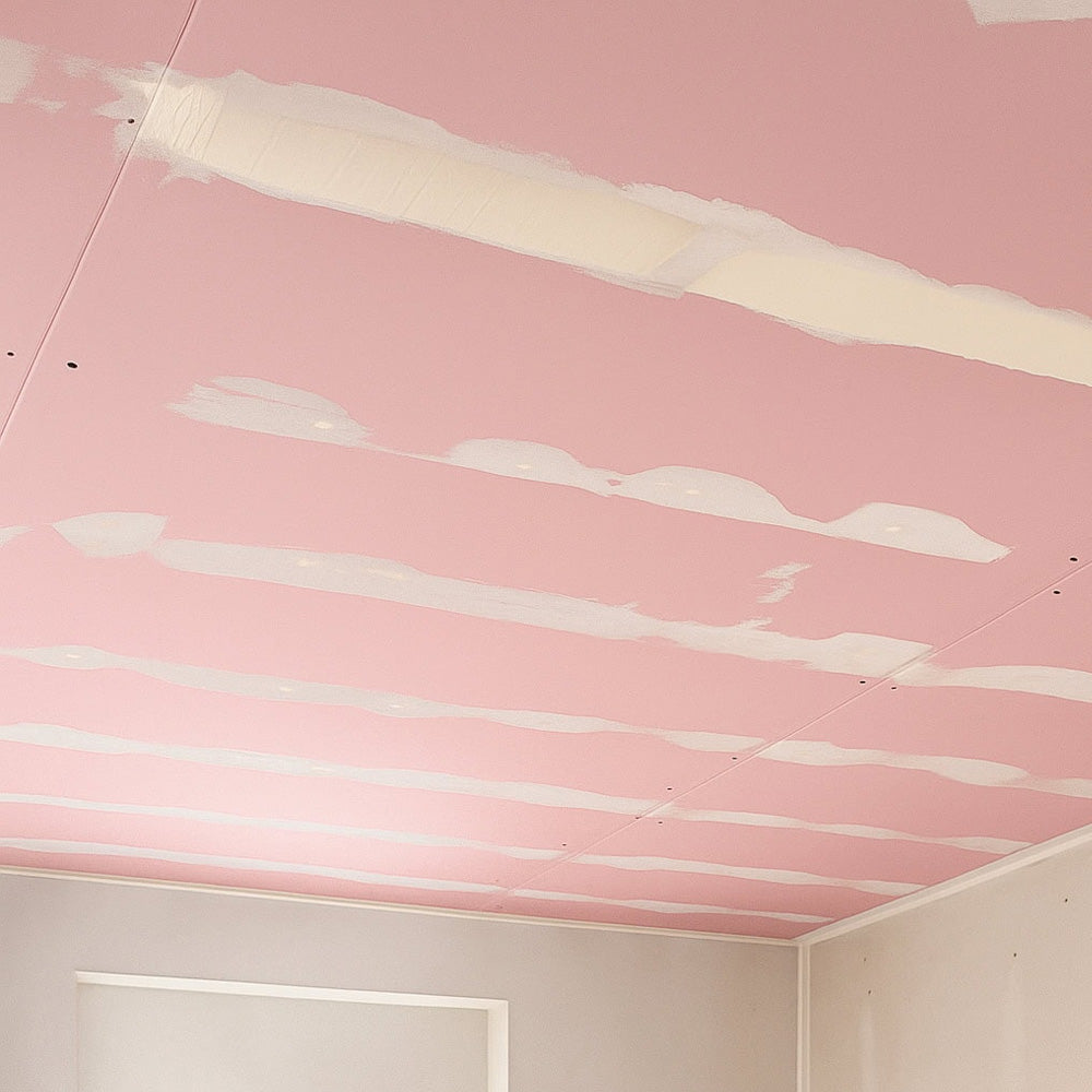 Fireproof Fireline Red Taper Edge Plasterboard - 12.5mm x 1800mm x 900mm 6x3