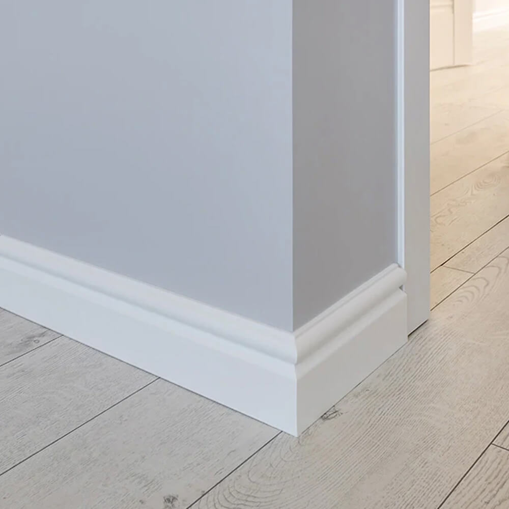 MDF Torus Skirting Board 144x18x2.4m Pack 5