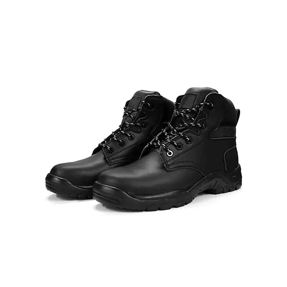 Hi Top Steel Toe Cap Boot Black Size 6