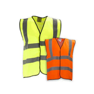 Beeswift Safety Hi Vis Vest No Zip L