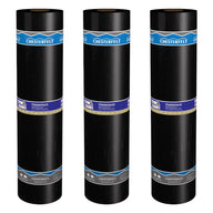Premium Torch On Black Mineral Roofing Felt Underlay Sheet  - 8m x 1m Roll 4kg (Pack of 3)
