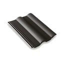 Black Double Roman Roof Tile 420x330mm