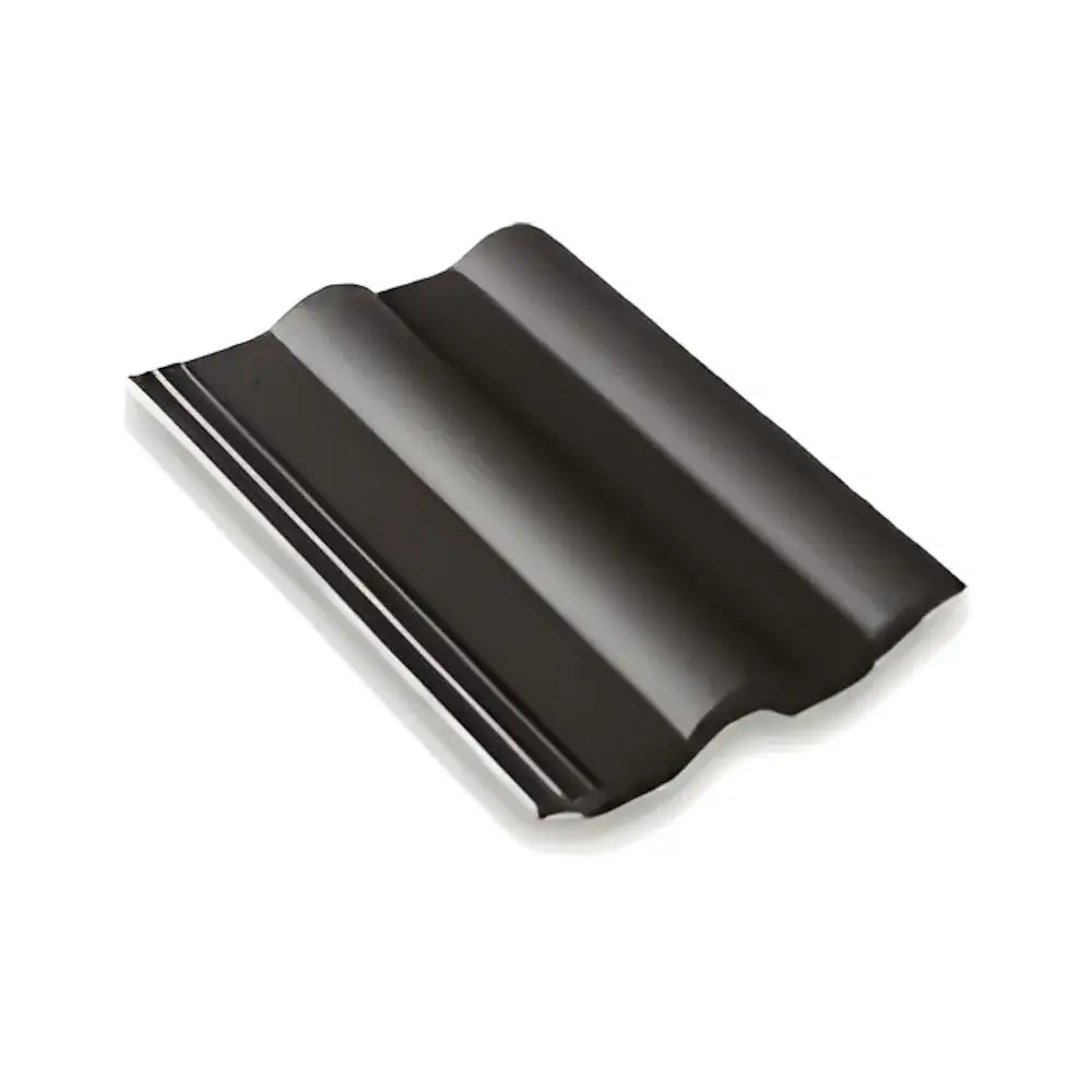 Black Double Roman Roof Tile 420x330mm