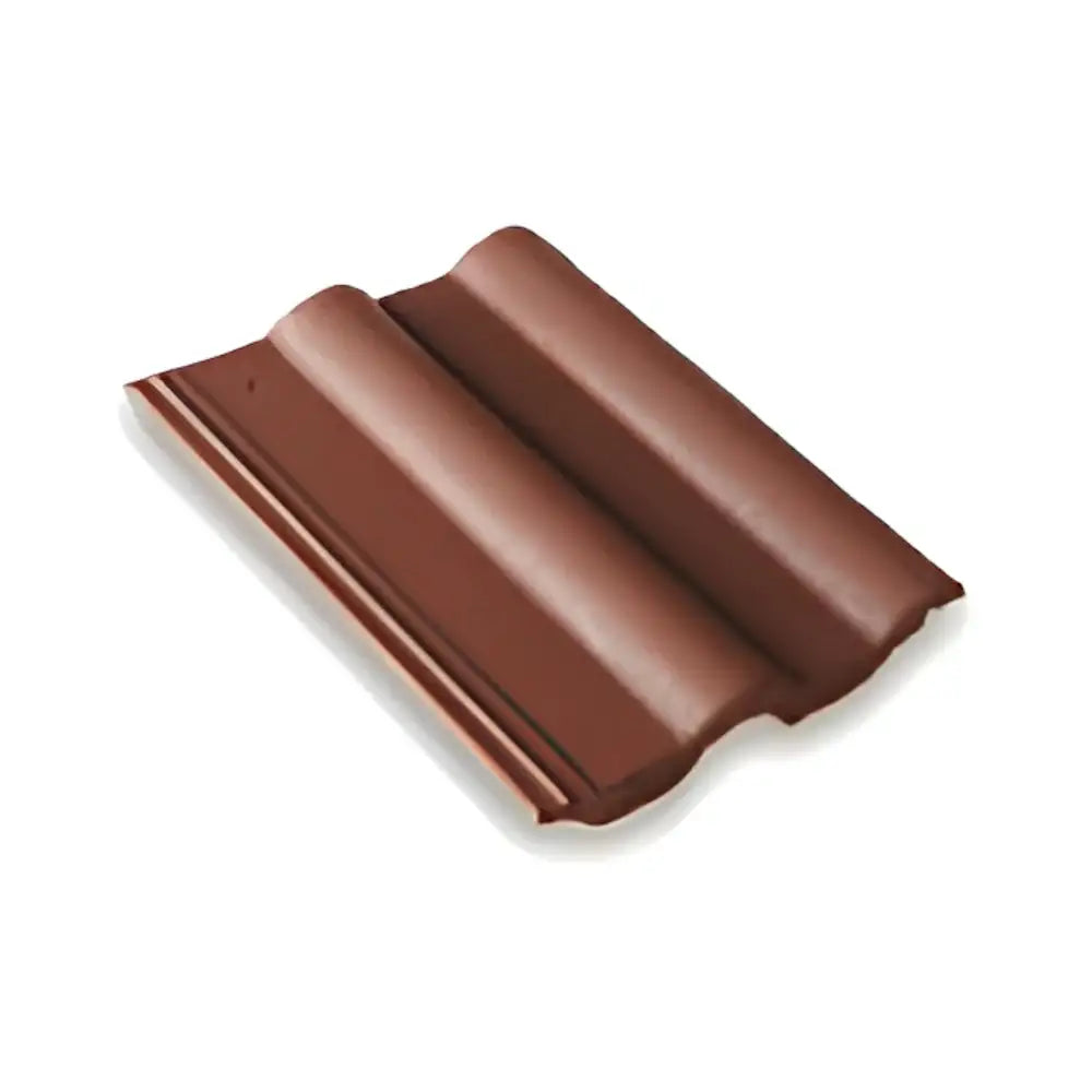 Turf Brown Double Roman Roof Tile 420x330mm