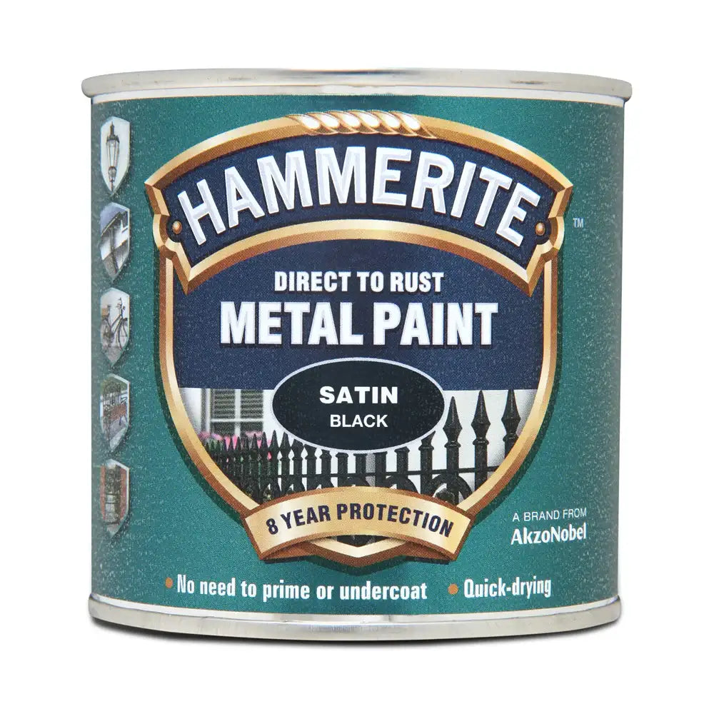 Hammerite Satin Black 250ml