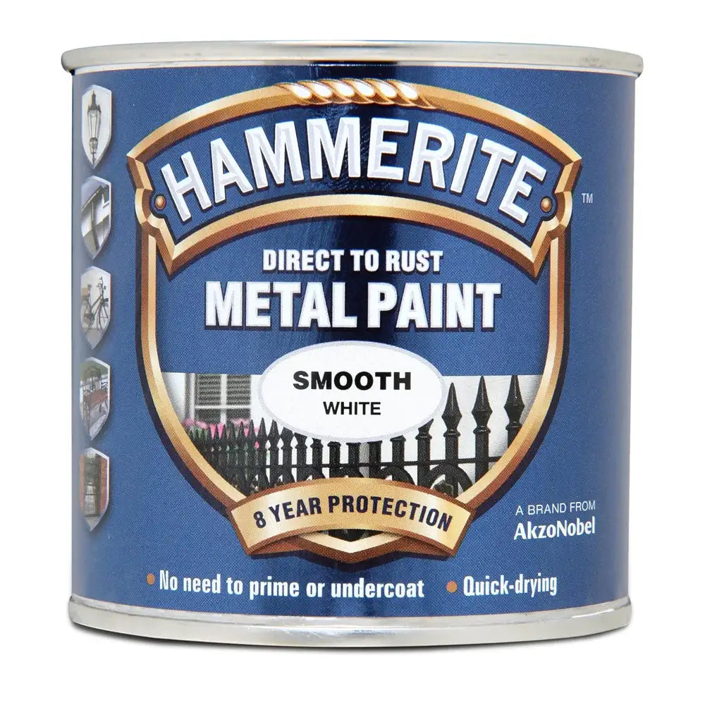 Hammerite Smooth White 250ml