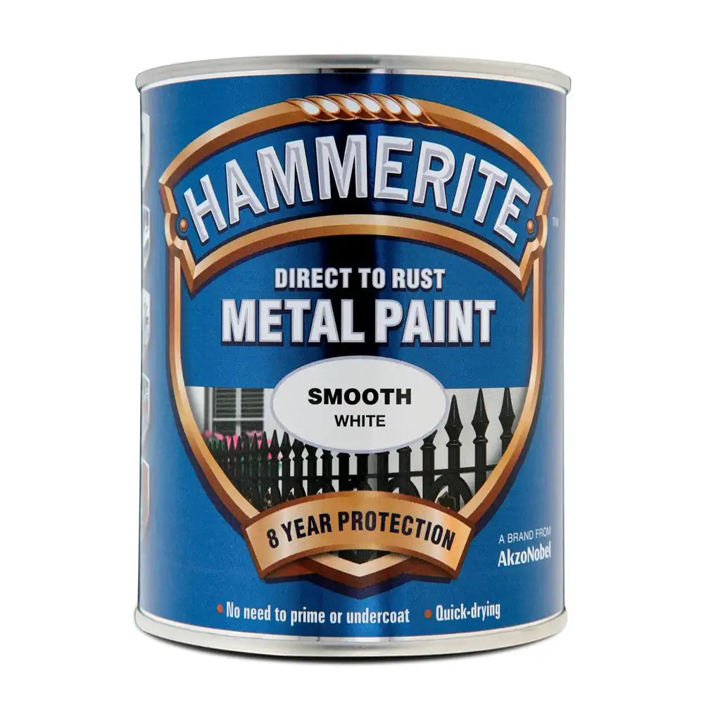 Hammerite Smooth White 1L