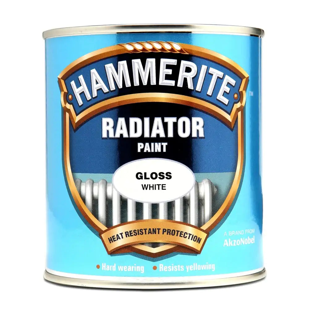 Hammerite Radiator White Gloss 500ml