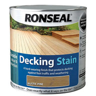 Ronseal Decking Stain Rustic Pine 2.5L