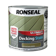 Ronseal Decking Stain Mountain Green 2.5L