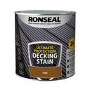 Ronseal Decking Stain Teak 2.5L