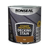 Ronseal Decking Stain Teak 2.5L