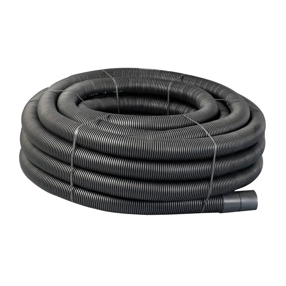 Landrain Coil 80mm x 100m Black