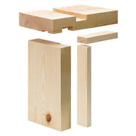 Internal Door Lining Set 32 X 115mm Door Frame Inc Stops (4 1/2" Wide)