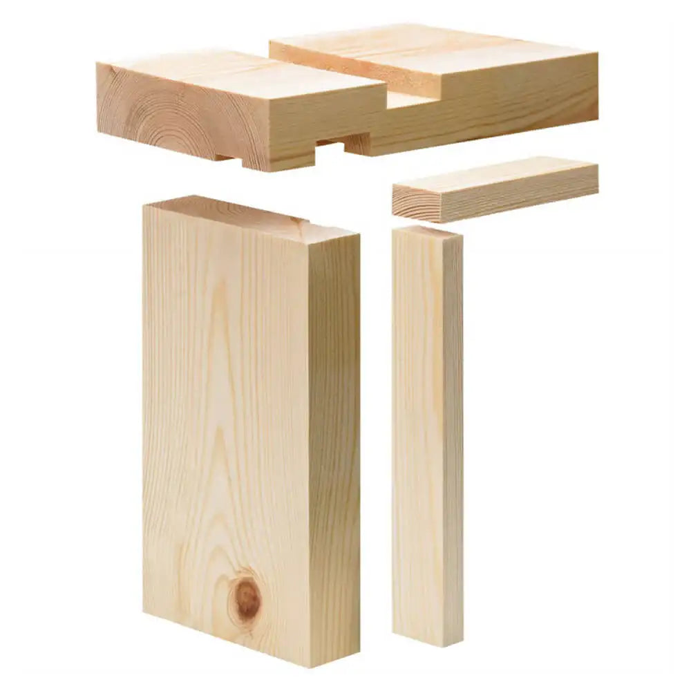 Internal Door Lining Set 32 X 115mm Door Frame Inc Stops (4 1/2" Wide)