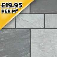 Kandla Grey Indian Sandstone Paving Pack