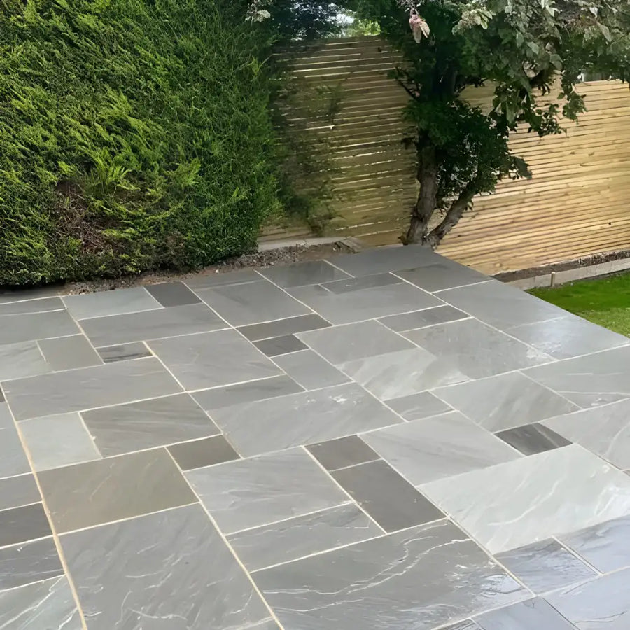 Kandla Grey Indian Sandstone Paving Pack
