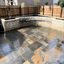 Mongolian Slate Rusty Indian Natural Sandstone Paving Pack 22mm Calibrated 8m2