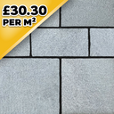 Textured Grey 9.9M2 Kit 22mm Calibrated Granite