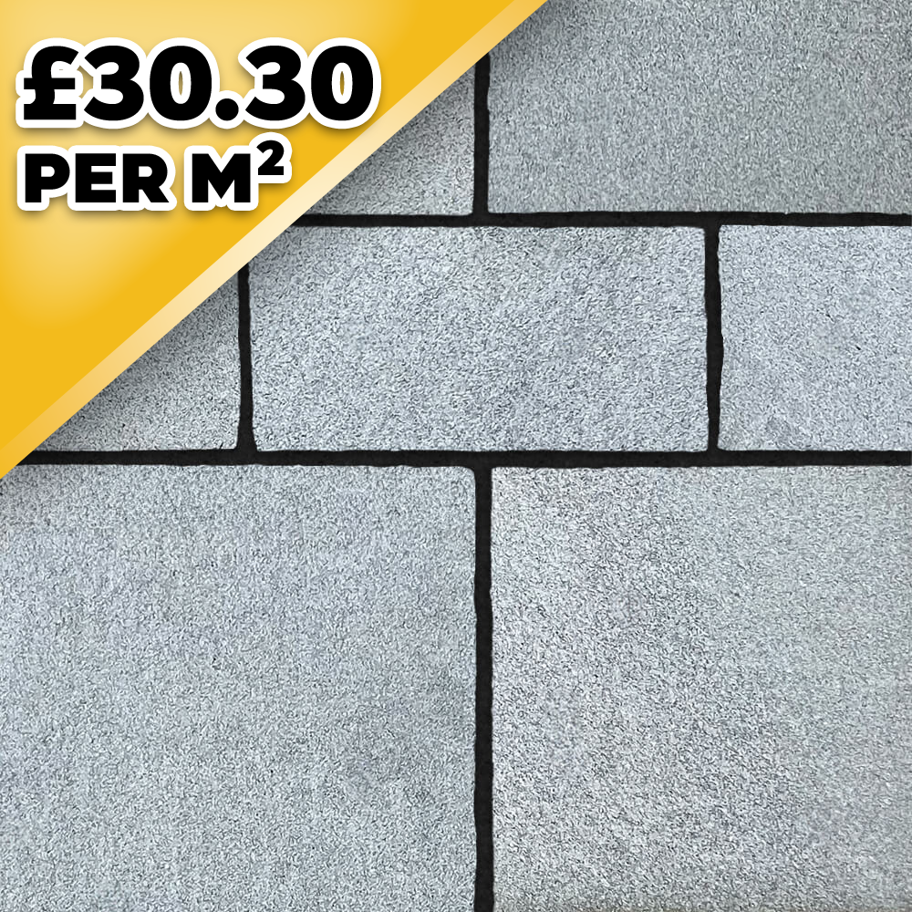 Textured Grey 9.9M2 Kit 22mm Calibrated Granite