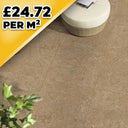 Lubeck Ocre 20mm Outdoor Porcelain Paving Tile | 600 x 600mm