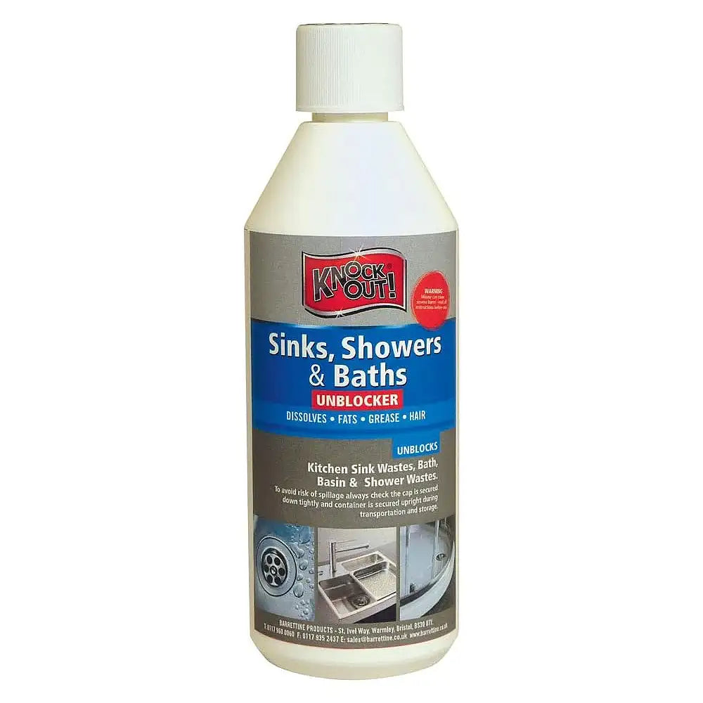 Knockout Sink & Bath Unblocker 500ml