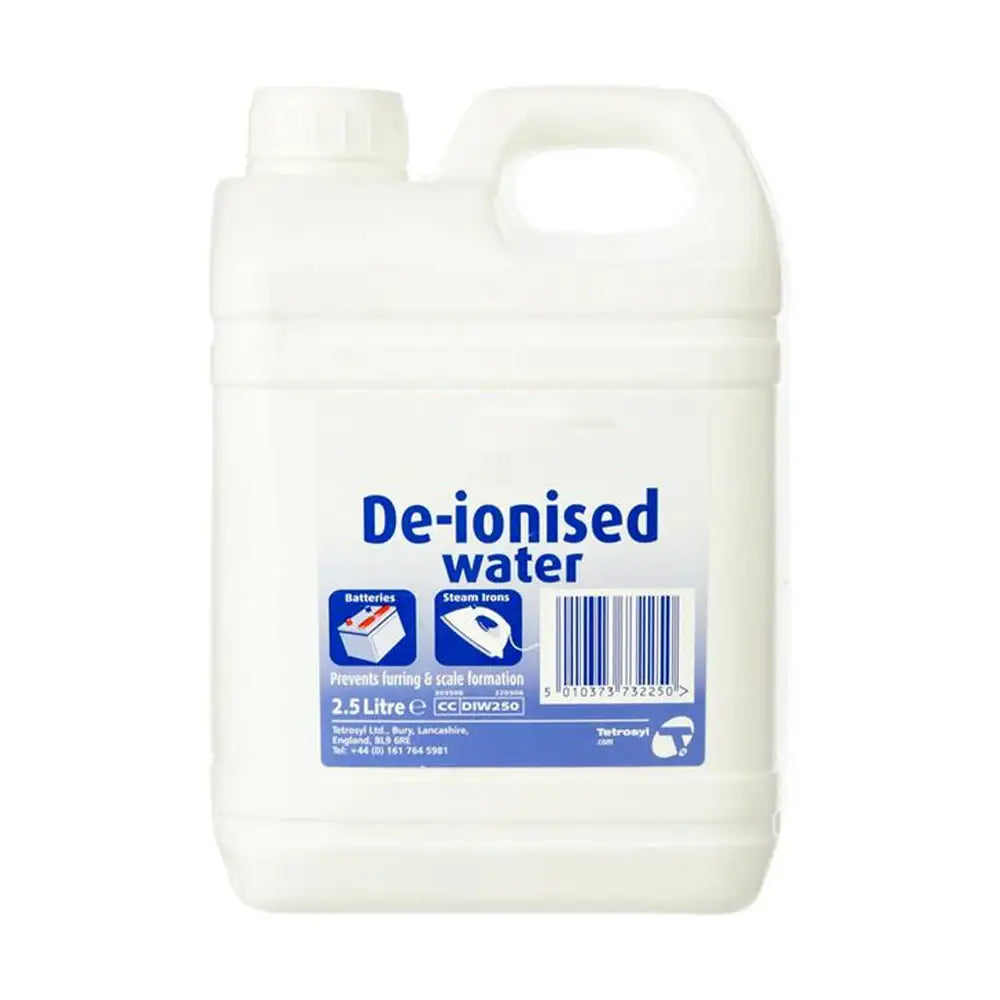 Deionised Water 2.5L