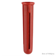 Red Wall Plugs Box (100)