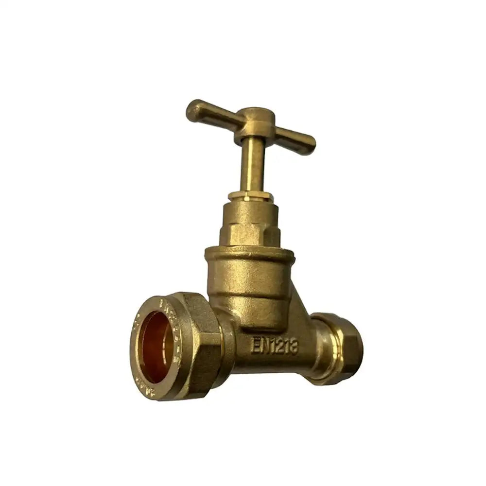 Brass Stopcock 22mm