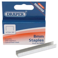 Draper Staples 8mm (1000)