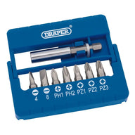 Draper Screwdriver Bits 25mm  8 Piece