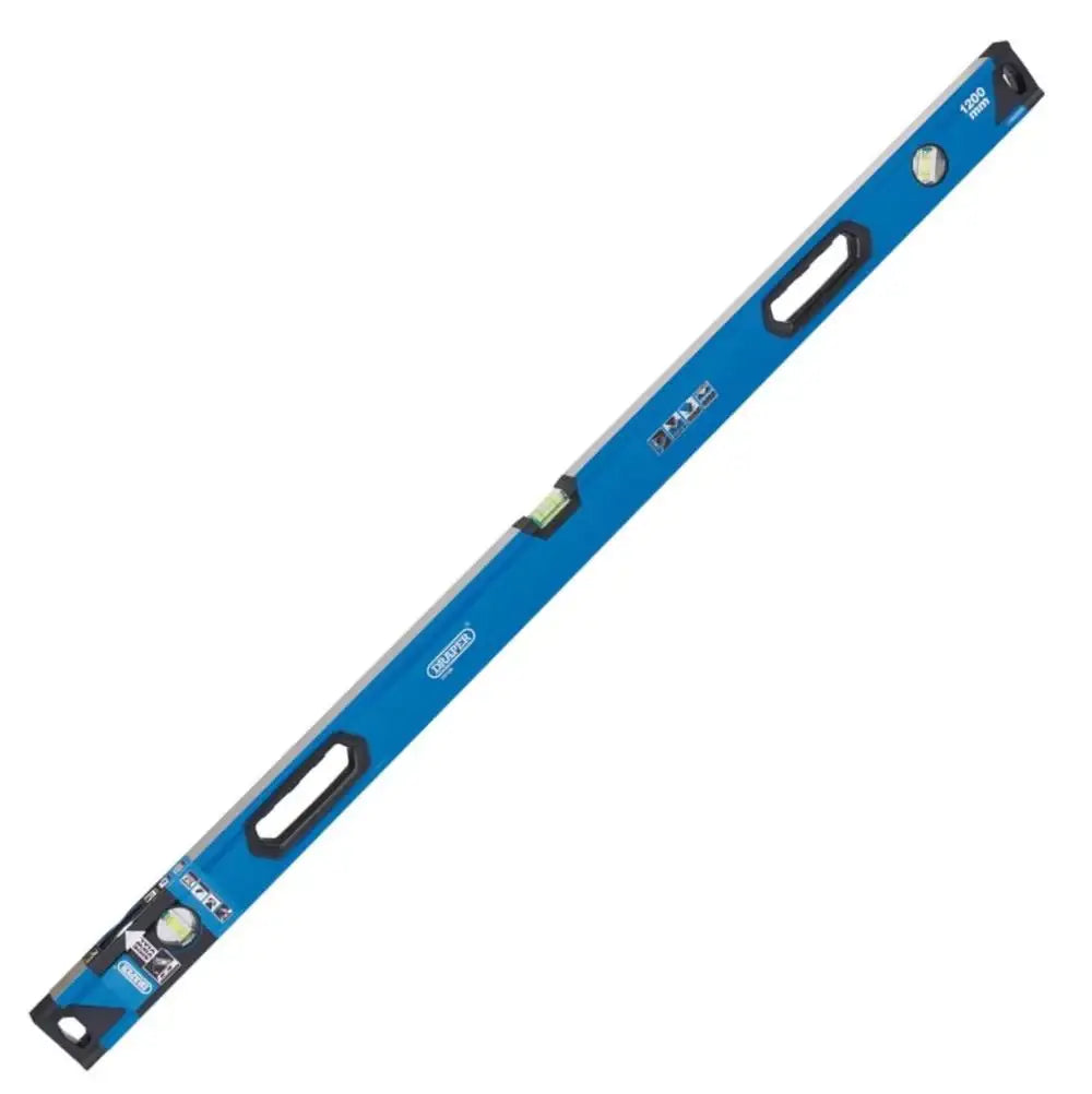 Draper 1200mm Aluminium Box Level With Side View