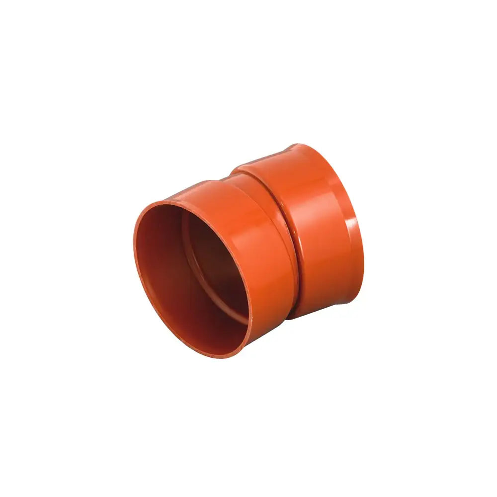 Quantum Double Socket Bend 150mm x 15 Deg