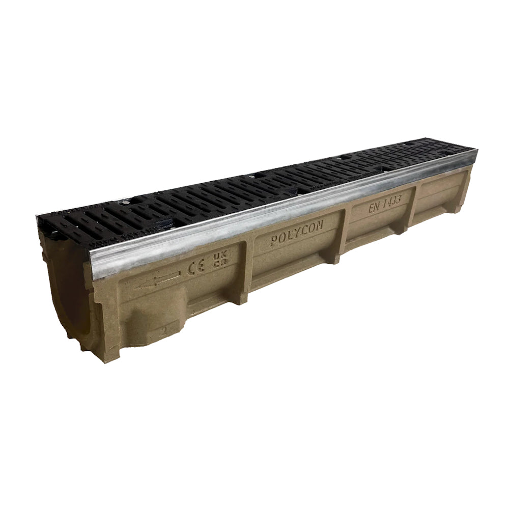 100Mm Channel Di/Edge F900  Grate Sf100