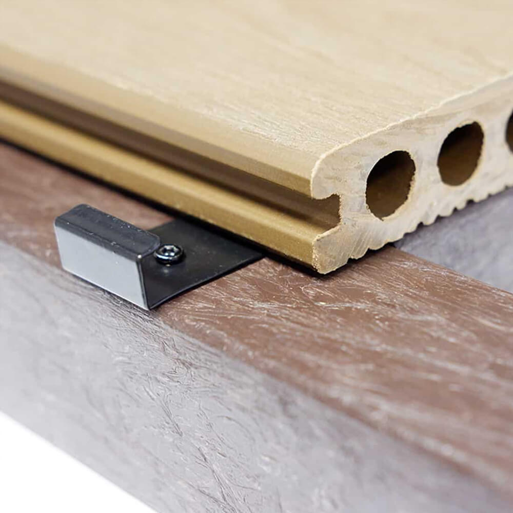Qube Composite Decking Starter Clip fixing
