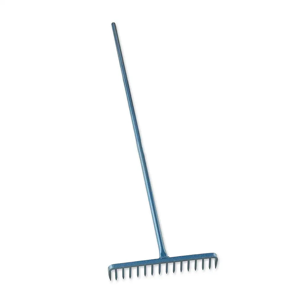 Tarmac Blue Heavy Duty Rake & Handle
