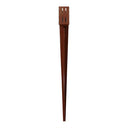 Metal Support Spike for Fence Posts 75 x 75 x 750mm (For 3x3" Posts)