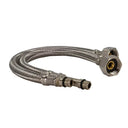 Flexi Tap Connector 12 x 300mm Male Iron Tail (Pair)