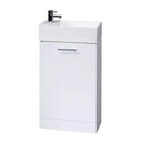 Compact 485mm Cloakroom Vanity Unit