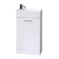 Compact 485mm Cloakroom Vanity Unit