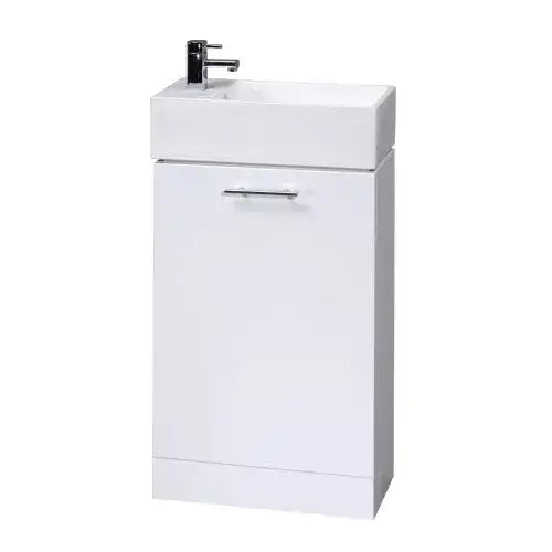 Compact 485mm Cloakroom Vanity Unit