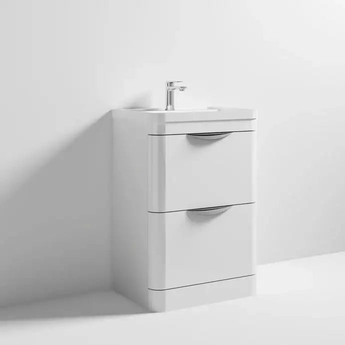 Parade 600mm 2 Drawer Floor Standing Vanity Unit