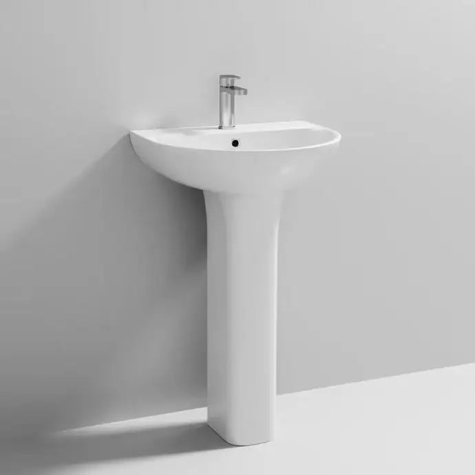 Freya 550mm Basin & Pedestal